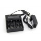 Efest LUC V4- 4 bay Charger and Car Charger
