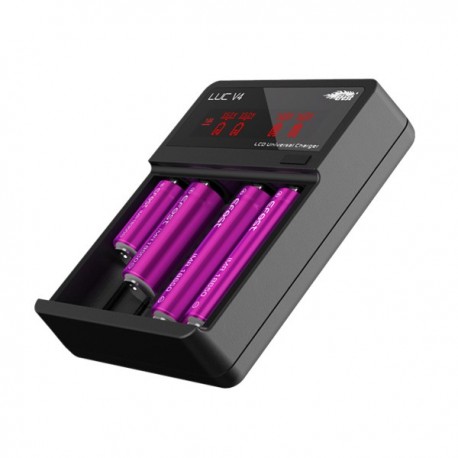 Efest LUC V4- 4 bay Charger and Car Charger